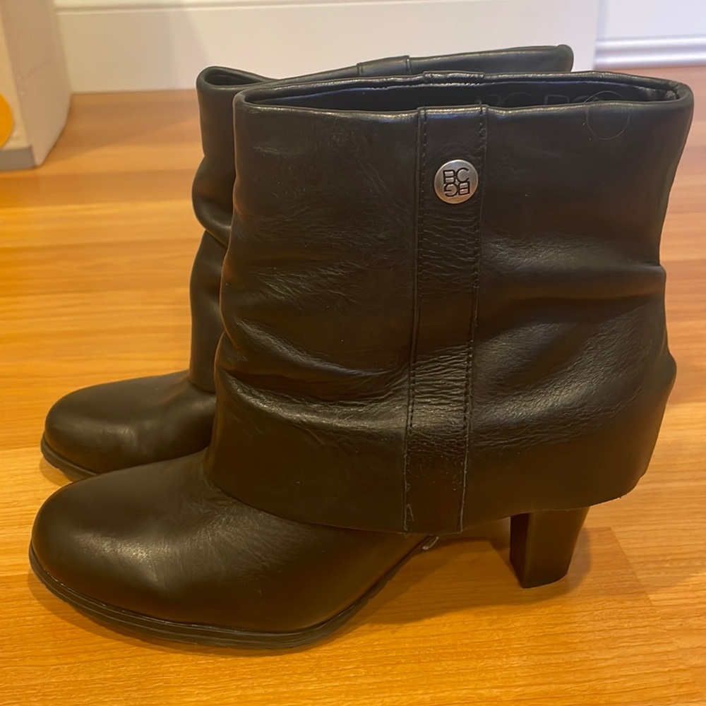 Fold over bootie